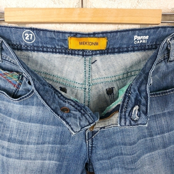MEK DNM Paros Style Capris Low Rise Size 27 - Picture 9 of 11